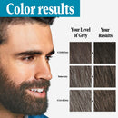 Just For Men Mustache & Beard, Beard Coloring for Gray Hair with Brush Included - Color: Deep Dark Brown, M-46 (Pack of 3) Just for Men Store