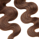 40 PCS Rooted Tape In Hair Extensions Human Hair Invisible Seamless Skin Weft Body Wave Highlight Double Side Tape Remy Human Hair Extensions Balayage Wavy For Women (14'',80g/40pcs,