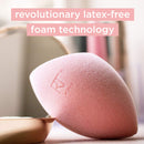 Real Techniques Miracle Body Complexion Sponge, Ideal for Highlighters, Bronzers & Precise Makeup Application, Cruelty and Streak Free, Orange Real Techniques