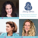 Zazzy Bandz - Curly Thick Hair Headband - Solid Colors (Two-Pack: Original Fit + Slim Relaxed Fit, Red) Zazzy Bandz