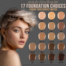 Complete Professional Belloccio Airbrush Cosmetic Makeup System with a MASTER SET of All 17 Foundation Color Shades in 1/4 oz Bottles - Blush, Bronzer, Highlighters Belloccio