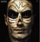 Halloween Realistic Temporary Costume American Made Make Up Face/Body Tattoo Kit Men or Women - (Scary Clown, Confused Clown, Skull) - 3 Kits Halloween Costume Tattoo