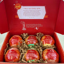 Two Sisters Spa Bubble Bombs Dragon Surprise Set | Bath Bombs for Kids with Toys Inside | 6-Pack Set in a Gift Box | Safe for Sensitive Skin | Natural Fizzy and Bubbly Bath Balls for Boys and Girls Two Sisters