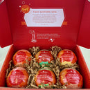 Two Sisters Spa Bubble Bombs Dragon Surprise Set | Bath Bombs for Kids with Toys Inside | 6-Pack Set in a Gift Box | Safe for Sensitive Skin | Natural Fizzy and Bubbly Bath Balls for Boys and Girls Two Sisters