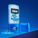Gillette Antiperspirant Deodorant for Men, Invisible Solid, Cool Wave, 72 Hr. Sweat Protection, 3.8 oz Pack of 4 Gillette