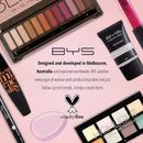 BYS On-The-Go Eyeshadow Palette,Six Shades with Mirror and Applicator, Nude BYS
