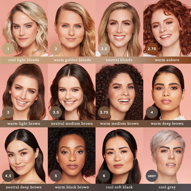 Benefit Precisely My Brow Pencil Ultra Fine Brow Defining Pencil, 3 - Warm light brown, 1 Count Benefit