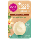 eos USDA Organic Lip Balm - Vanilla Bean | Lip Care to Nourish Dry Lips | 100% Natural and Gluten Free | Long Lasting Hydration | 0.25 oz eos