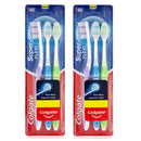 Colgate Super Flexi Toothbrush with Tongue Cleaner, Soft - Pack of 6 Colgate