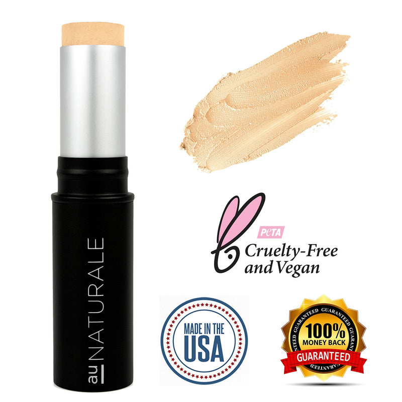 Au Naturale Zero Gravity C2P Foundation in Honey - Vegan Cream Foundation | Made in the USA | Organic | Vegan | Cruelty-free Au Naturale