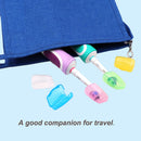 20 Pack Travel Toothbrush Head Covers, V-TOP Portable Toothbrush Caps Case Protector for Home and Outdoor (Plastic) V-TOP