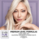 L'Oreal Paris Everpure Sulfate Free Brass Toning Purple Conditioner for Blonde/Bleached/Silver or Brown Highlighted Hair, 11.05 Fl Oz L'Oreal Paris Store