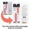 Kai About Face Sonic Beauty Wand with Bonus Eyebrow Shaper; Battery Operated Face Hair Remover; Face, Chin, & Lip Hair Remover, Face Hair Remover Tool for Women, Epilator for Men & Women About Face