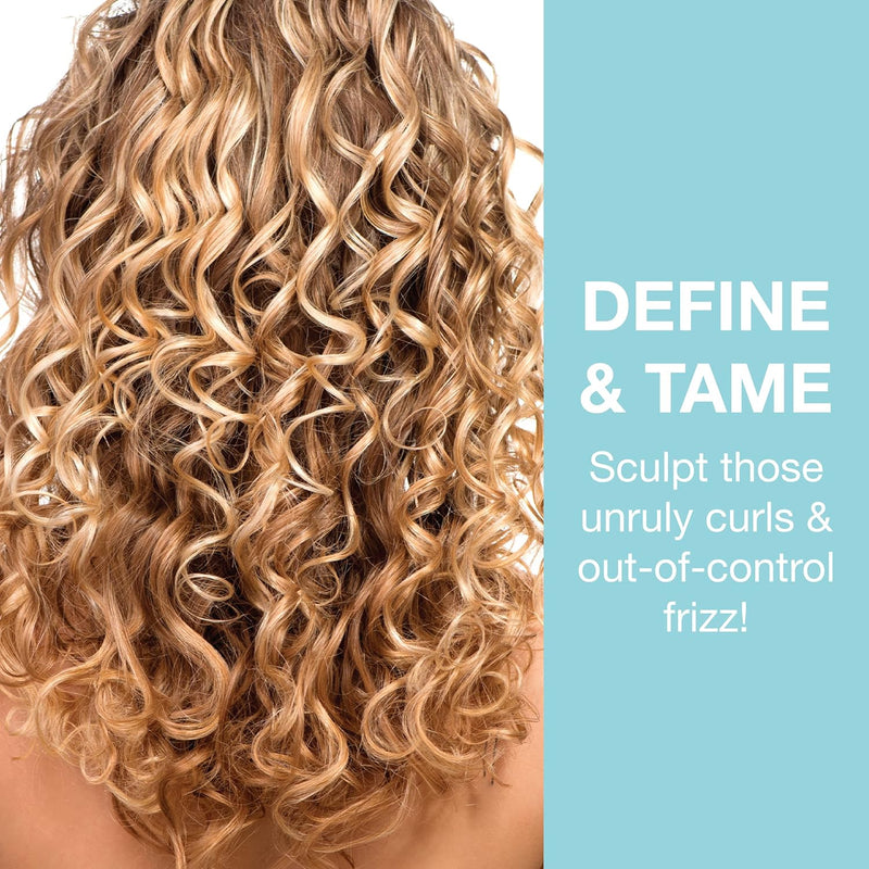 SIMPLY SMOOTH Xtend Keratin Replenishing Spiral Gel | Lightweight Curl Defining Gel | Define Curls, Add Bounce & Tame Frizz | Non Flaking Formula & No Crunch Styling Hold | 8.5 Oz. Infinity Warehouse