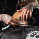 Barber Straight Razor - Stainless Steel Straight Edge Razor with 10 Derby Premium Blades (Mint) GRAVITY RAZORS Store