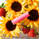 eos 100% Natural & Organic Lip Balm- Strawberry Sorbet, Dermatologist Recommended for Sensitive Skin, All-Day Moisture, 0.14 oz, 2 Pack eos
