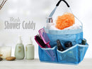 Mesh Shower Bag - Easily Carry, Organize Bathroom Toiletry Essentials While Taking a Shower. (9-Pockets | Black) Masirs