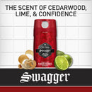 Old Spice Men's Body Wash, Swagger Scent, Red Collection 16 Fl Oz (Pack of 4) Old Spice