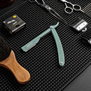 Barber Straight Razor - Stainless Steel Straight Edge Razor with 10 Derby Premium Blades (Mint) GRAVITY RAZORS Store