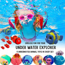 Kids Bath Bombs with Toys Inside - Gentle and Kid Safe, Gender Neutral, Bubble Bath Fizzies with Surprise Inside. Spa Bath Fizz Balls Kit. Birthday or Christmas Gift for Girls and Boys Mineral Me California