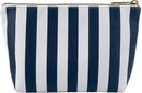 Hibala Makeup Bag Portable Travel Cosmetic Bag Waterproof Organizer Multifunction Case with Zipper Toiletry Bags Handbags for Women (Stripe) Hibala