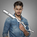 JW Professional Hair Styling Thinning Texturizing Cutting Feather Razor + 5 Replacement Blades JW Shears