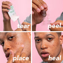 Mario Badescu Drying Patch Blemish Covering, Invisible Spot Treatment, Absorbing All Day Polymer Adhesion with Vitamin C, Vegan & Cruelty Free, Strong Hold (60 Patches, 12mm), Clear Mario Badescu