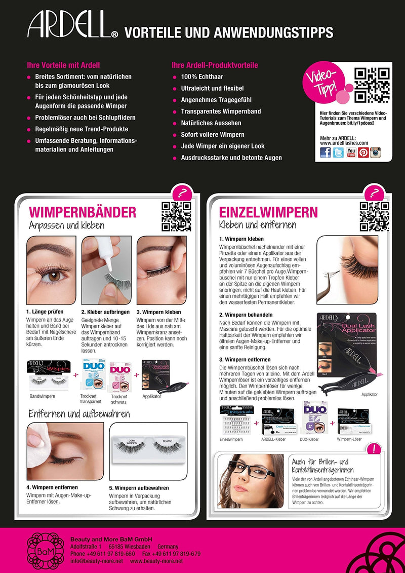 Ardell Lash Accent Pair 318 (Pack of 4) Ardell