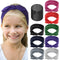 ShameOnJane 8 pack of Colorful Headbands for Girls, Girls Headbands - Removable Bow - Cute Hair Accessories for Girls with 10 Extra Hair Elastics (Bow) Shame On Jane