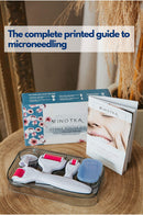 Derma Roller Kit 6 in 1 for Microneedling Face and Body, Titanium Needles 0.20, 0.25, 0.3mm length, Microneedle Roller for Home Use, Face Roller, Microdermabrasion, Safe for Beginners, Cosmetics INOTKA