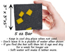 360Feel Old fashioned Pine Tar Soap exfoliant Handmade Man Soap - Made with real Tar and honey, Masculine fragrance 360Feel