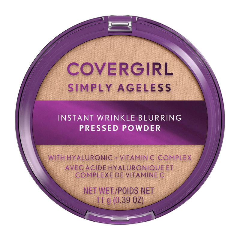 Covergirl Simply Ageless Instant Wrinkle Blurring Pressed Powder, Classic Ivory, 0.39 Oz COVERGIRL