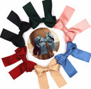 6 Pcs Large Big Huge Soft Silky Hair Bow Clip Lolita Party Oversize Handmade Girl French Barrette Style Hair Clips CÉLLOT Store