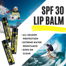 Rubber Ducky SPF 30 Natural Mineral Lip Balm 10.5% non-nano zinc oxide Moisturizing Sunscreen For Lips. Broad Spectrum UV/Blue Light Protection Sunblock - Waterproof Reef-Safe, NO-OX Untinted-Vanilla 3 Pack Rubber Ducky Store