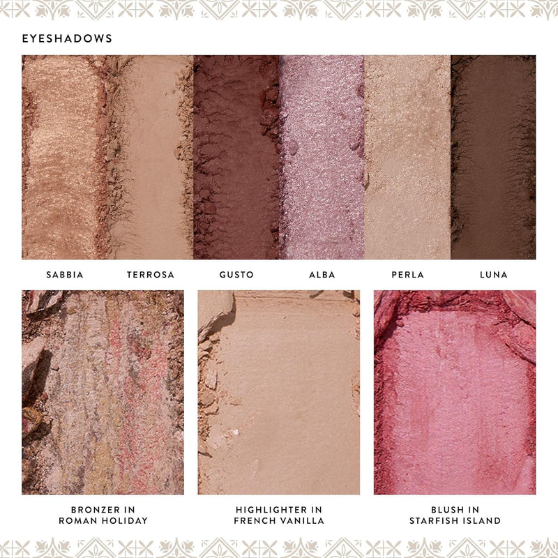 LAURA GELLER NEW YORK The Best of the Best Baked Palette - Tuscan Dreams - Full Size - Includes Bronzer, Blush, Highlighter and 6 Eyeshadows - Travel-Friendly (Best of the Best Tuscan Dreams) Infinity Warehouse