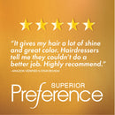 L'Oreal Paris Superior Preference Fade-Defying + Shine Permanent Hair Color, 9.5A Lightest Ash Blonde, Hair Dye, 3 Count (Pack of 1) L'Oreal Paris
