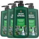 Irish Spring Original Clean Body Wash, 30 Oz Pump (Pack of 4) Infinity Warehouse