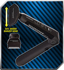 MANGROOMER Lithium Max Plus+ Back Hair Shaver (New 7th Generation) Complete Attachment Head With Shock Absorber Neck & New 50% wider Blade Design MANGROOMER