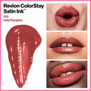 Revlon ColorStay Satin Ink Liquid Lipstick, Longwear Rich Lip Colors, Formulated with Black Currant Seed Oil, 013 Holy Pumpkin, 0.17 fl. oz. REVLON