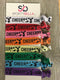 Infinity Collection Cheer Hair Ties- Girls Cheer Hair Accessories- Cheerleading Elastics for Cheerleaders & Cheer Teams Infinity Collection