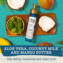 Maui Moisture Flexible Hold + Coconut Milk Curl Foam Mousse, for Curly Hair Styling, No Drying Alcohols, Parabens or Silicone, 8.5oz Maui Moisture