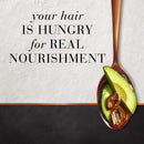 Hair Food Sulfate Free Shampoo and Conditioner Set, with Argan Oil and Avocado, Natural Ingredients, 17.9 Fl Oz Each Hair Food