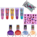 Townley Girl L.O.L Surprise! Super Sparkly Cosmetic Set with Lip Gloss, Nail Polish and Nail Stickers, 11 CT Townley Girl Store