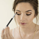 Professional Shader Eyeshadow Brush - Beauty Junkees pro All Over Short Flat Shader Eye Makeup Brush with Dense Rounded Natural Hair Bristles to Pack Eye Shadow Powder on Eyelid; Premium Quality Beauty Junkees