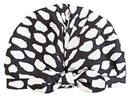 GRACE & COMPANY Luxury Shower Cap For Women - 100% Waterproof, Reusable, Washable & Breathable Shower Caps-Casablanca GRACE & COMPANY