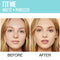 Maybelline Fit Me Matte + Poreless Liquid Foundation, Face Makeup, Mess-Free No Waste Pouch Format, Normal To Oily Skin Types, 128 Warm Nude, 1.3 Fl Oz Maybelline New York