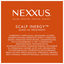 Nexxus Scalp Inergy Leave-in Conditioner For Damaged Hair, Deep Conditioner, Paraben-Free 3.3 oz Nexxus