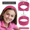 ShameOnJane 8 pack of Colorful Headbands for Girls, Girls Headbands - Removable Bow - Cute Hair Accessories for Girls with 10 Extra Hair Elastics (Bow) Shame On Jane