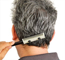 HOME-X Hair-Cutting Comb, Razor Comb, Self-Haircut Kit for Men – 7 ½” L x 1 ½” W Home-X