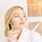 Jade Roller for Face - Skin Care Tools Used With Beauty Products, Jade Face Roller for Face, Small Eye Roller for Puffy Eyes, Face Massager for Women Face Care, Facial Roller Self Care Gifts for Women Beauty by Earth